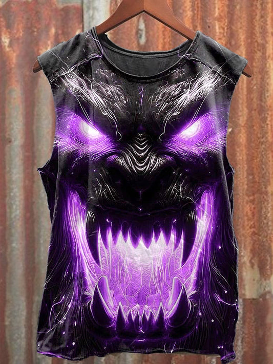 Men's Casual Printed Tank Top