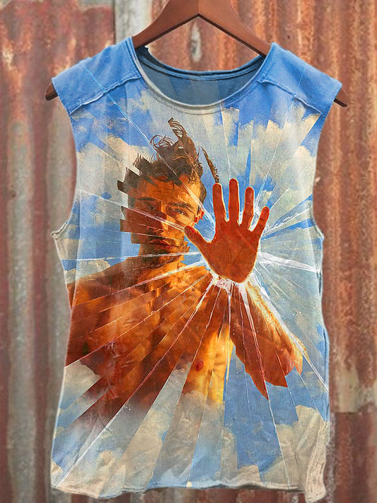 Men's Casual Printed Tank Top