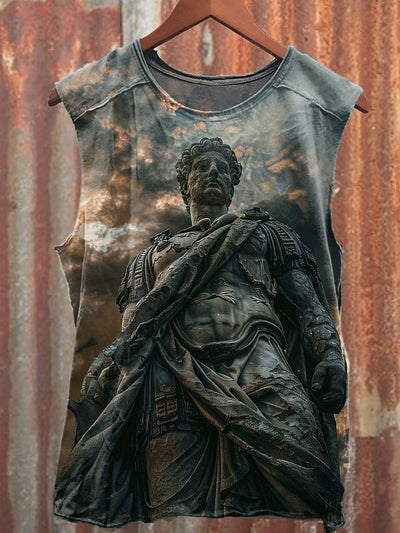 Men's Casual Printed Tank Top