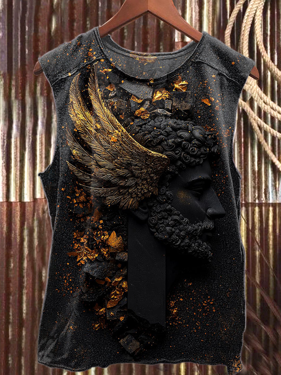 Gorgeous Sculptural Art Print Leisure Tank Top