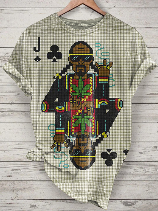 Funny Printed Vintage Fashion Loose Short Sleeve T-Shirt