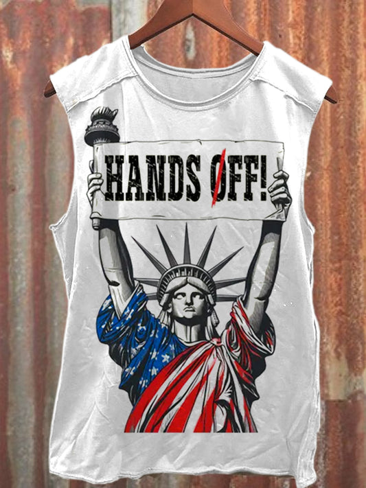 Hands Off Protest Tank Top