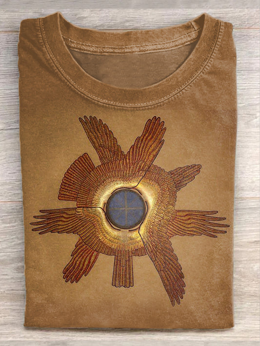 Vintage Seraph Art Print Casual T-Shirt