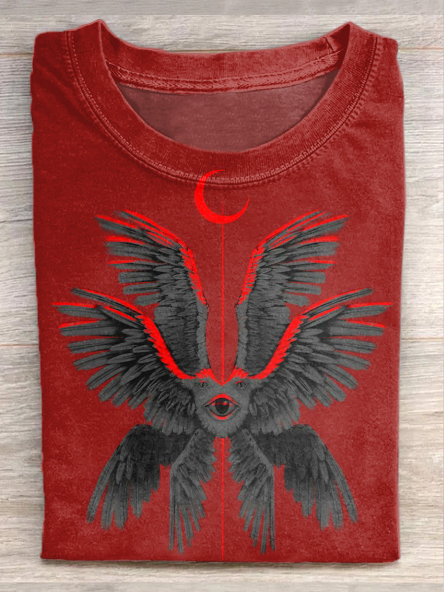 Vintage Seraph Art Print Casual T-Shirt