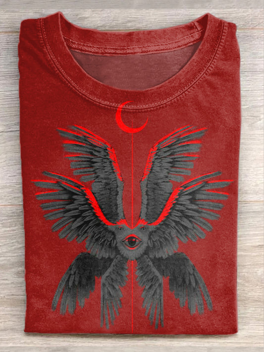 Vintage Seraph Art Print Casual T-Shirt