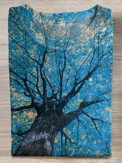 Gorgeous Landscape Art Print Casual Short Sleeve T-Shirt