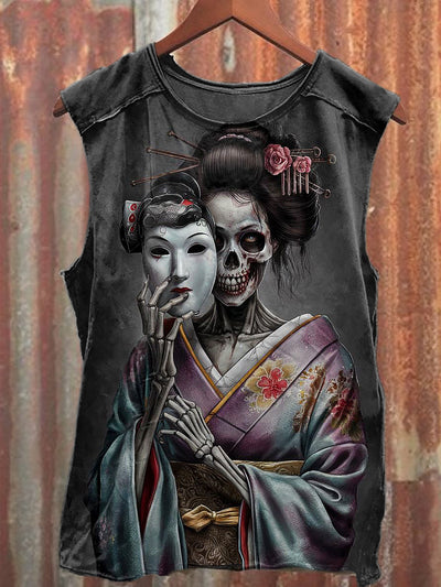 Men's Casual Printed Tank Top