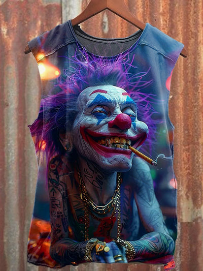 Men's Casual Joker Printed Tank Top