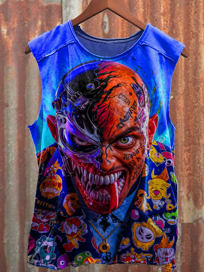 Men's Casual Printed Tank Top