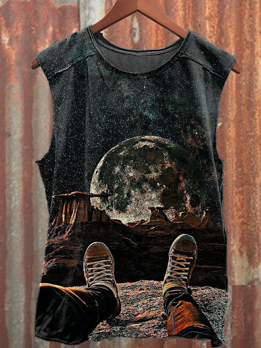 Men's Casual Printed Tank Top