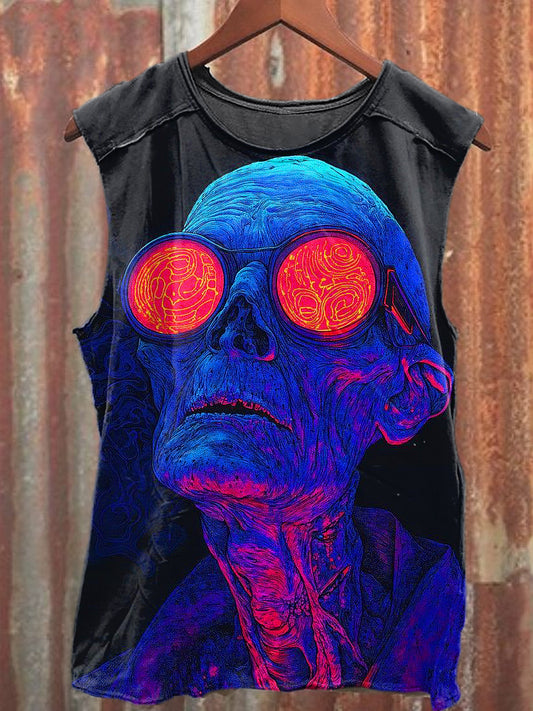Men's Casual Printed Tank Top