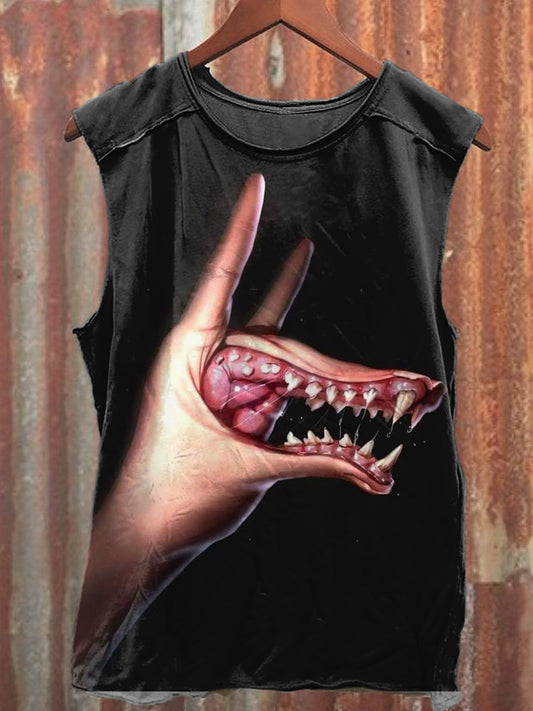 Men's Casual Variation Printed Tank Top