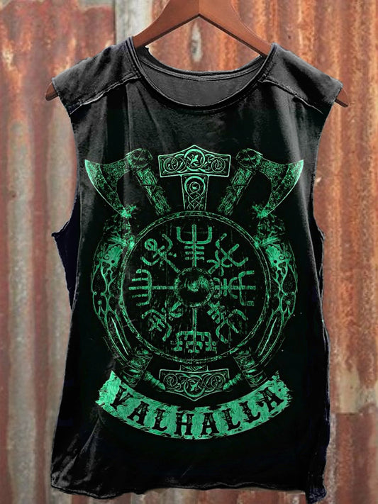 Men's Casual Viahalla Printed Tank Top