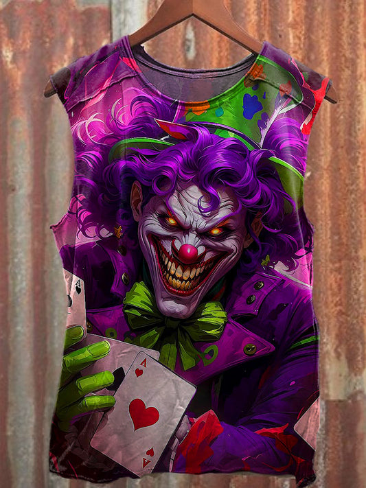 Men's Casual Joker Printed Tank Top