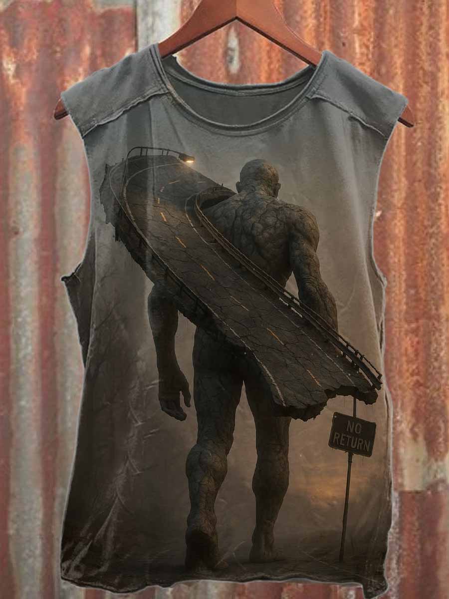Vintage Giant Casual Cotton Tank Top