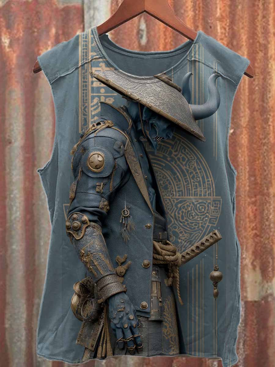 Vintage Warrior Casual Cotton Tank Top