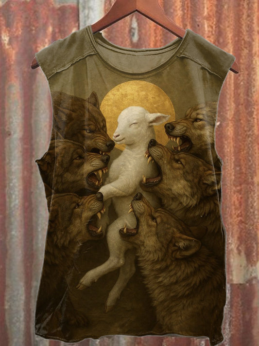 Men's Casual Printed Tank Top