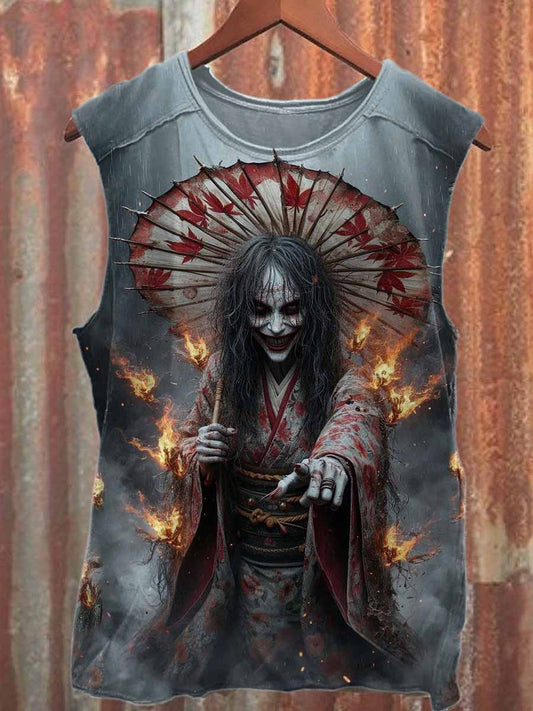 Vintage Vengeance Loose Cotton Tank Top