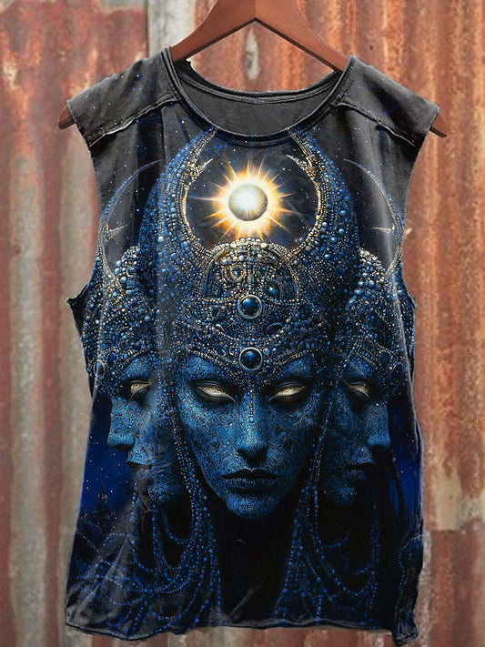 Men's Casual Printed Tank Top
