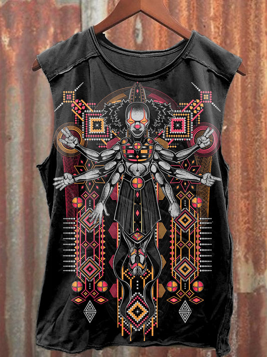 Men's Casual Printed Tank Top