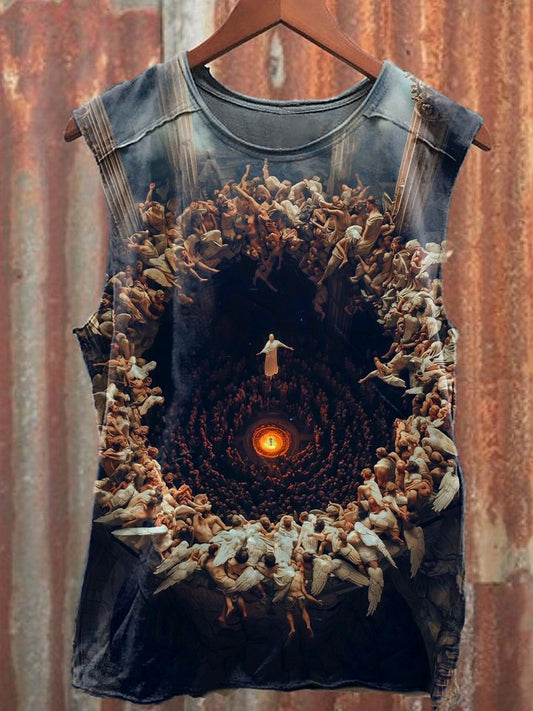 Men's Casual Printed Tank Top