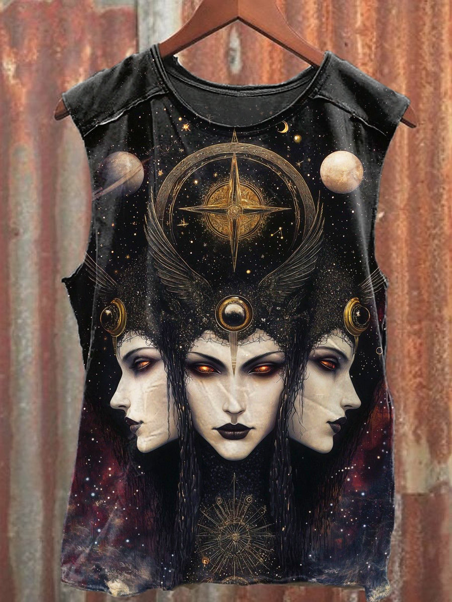 Men's Casual Hecate Printed Tank Top