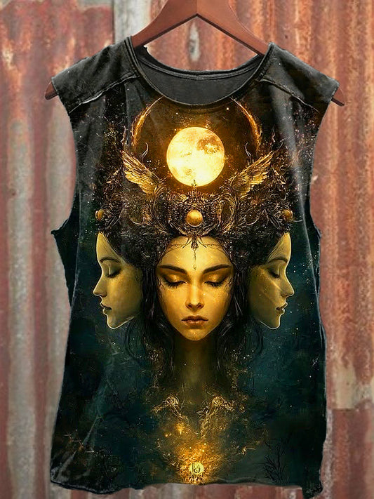 Men's Casual Hecate Printed Tank Top