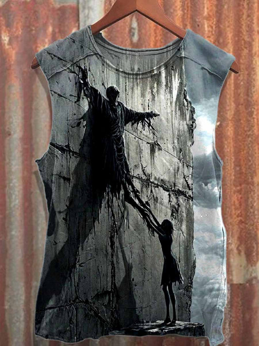 Men's Casual Printed Tank Top