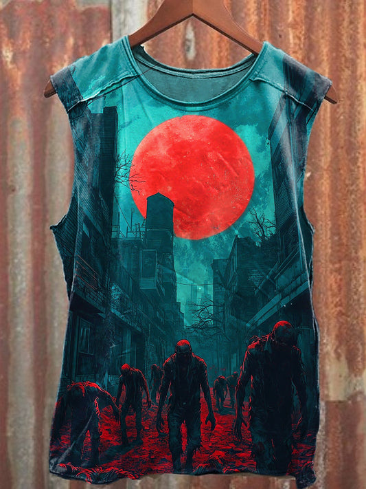 Men's Casual The Walking Death Printed Tank Top