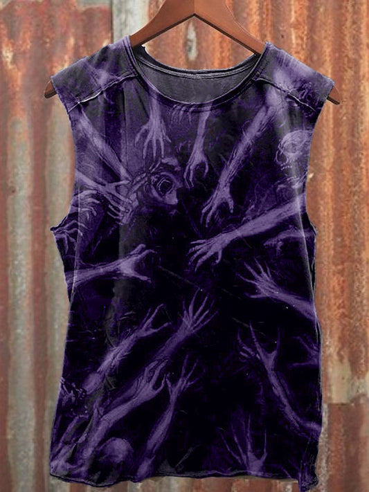 Men's Casual The Walking Death Printed Tank Top