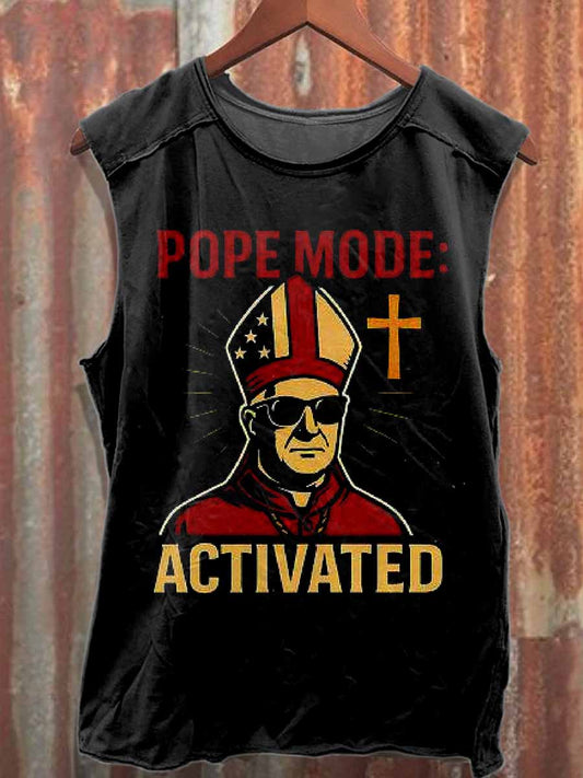 Men's First Pope Casual Cotton Tank Top