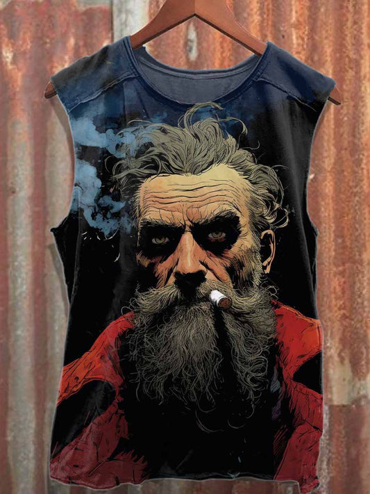 Men's Casual Printed Tank Top