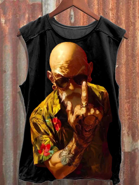 Men's Casual Printed Tank Top