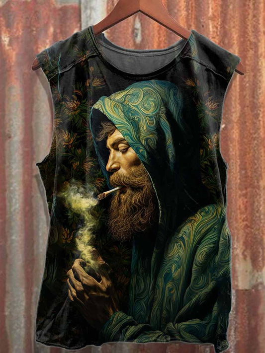 Men's Casual Printed Tank Top
