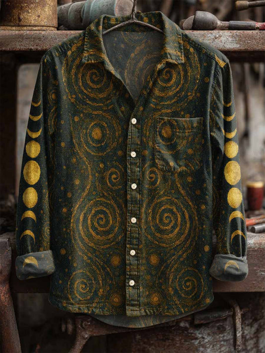 Men's Vintage Print Shirt