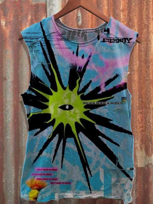 Men's Casual Printed Tank Top