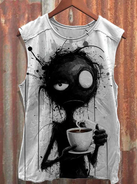 Men's Casual Printed Tank Top
