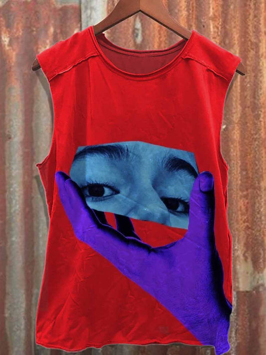 Men's Casual Printed Tank Top