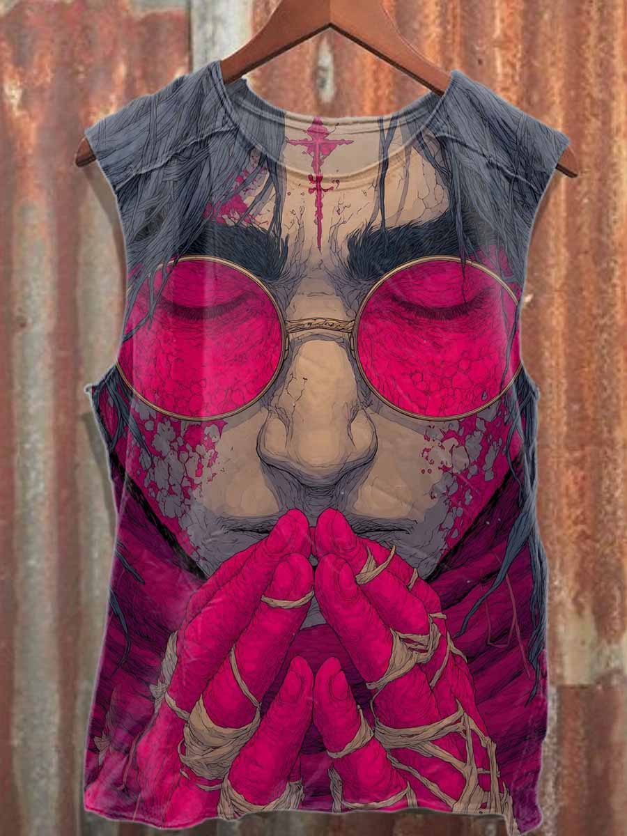 Men's Casual Printed Tank Top