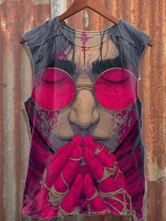 Men's Casual Printed Tank Top