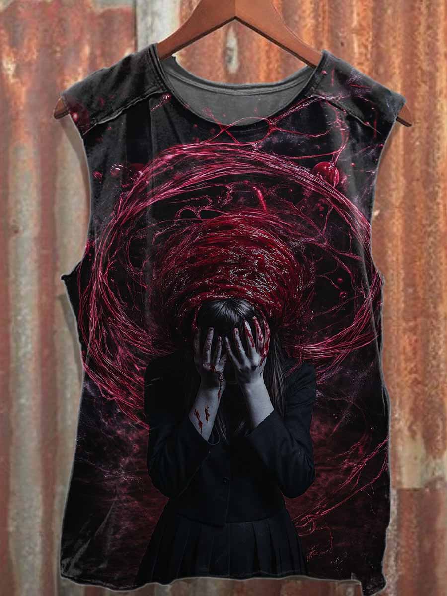 Men's Casual Printed Tank Top