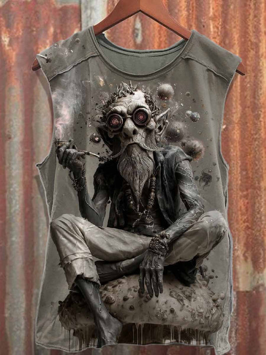 Men's Casual Printed Tank Top