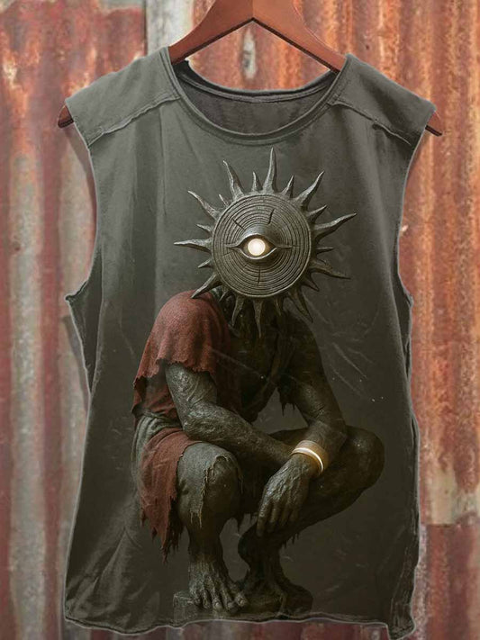 Men's Casual Printed Tank Top