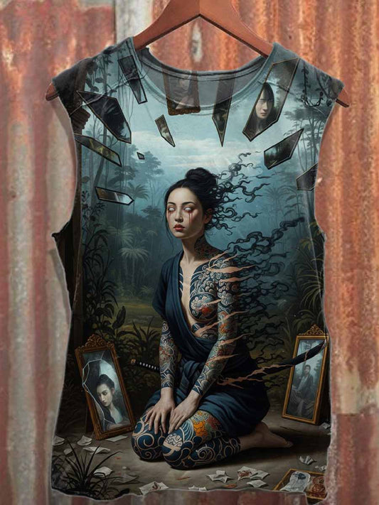 Men's Casual Printed Tank Top