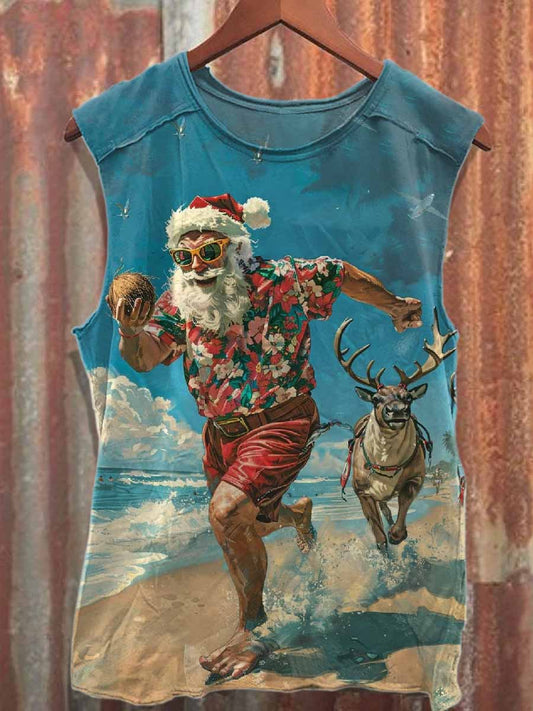 Men's Casual Printed Tank Top