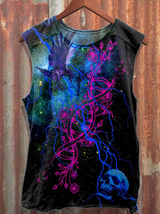 Men's Casual Printed Tank Top