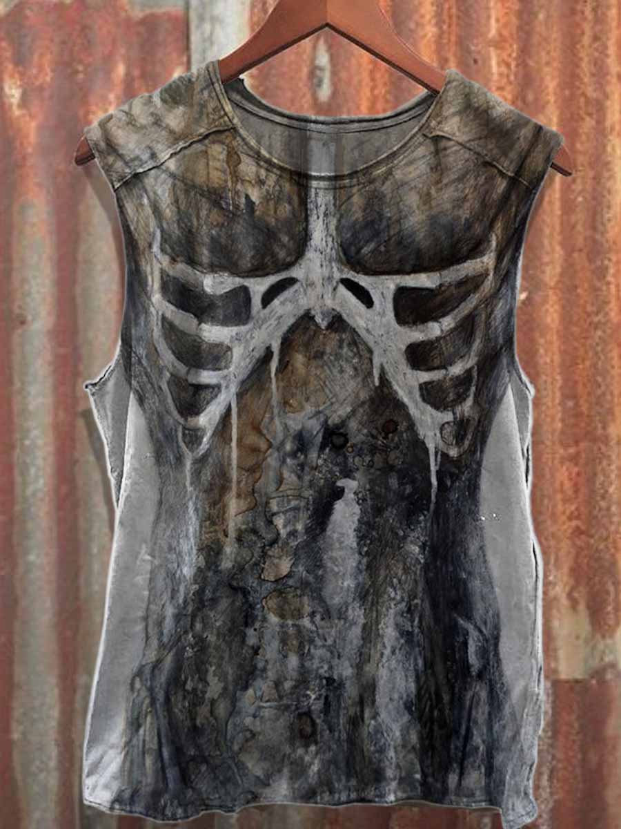 Men's Casual Printed Tank Top