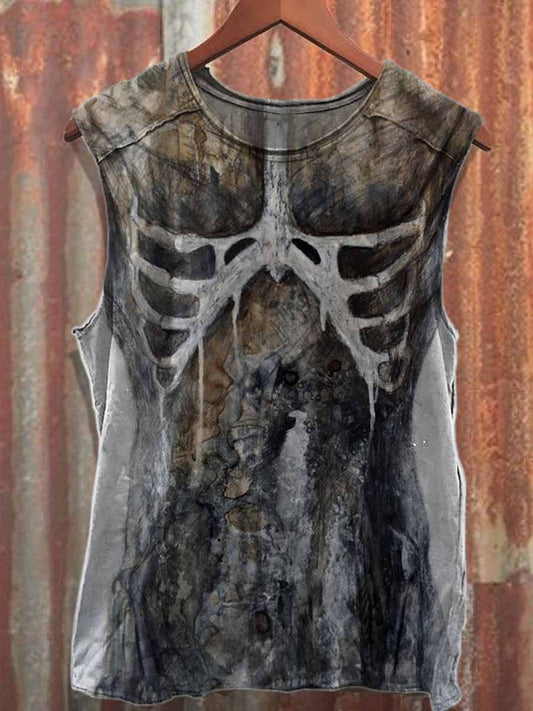 Men's Casual Printed Tank Top
