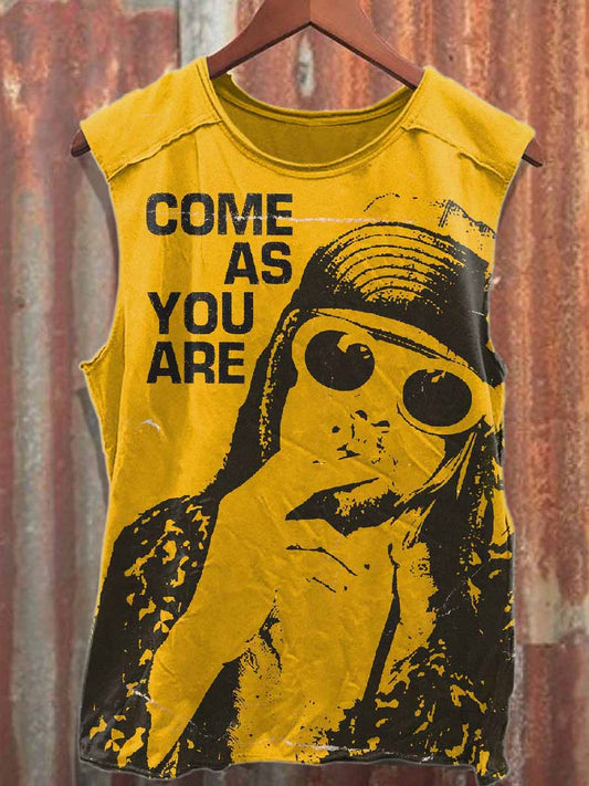 Men's Casual Printed Tank Top