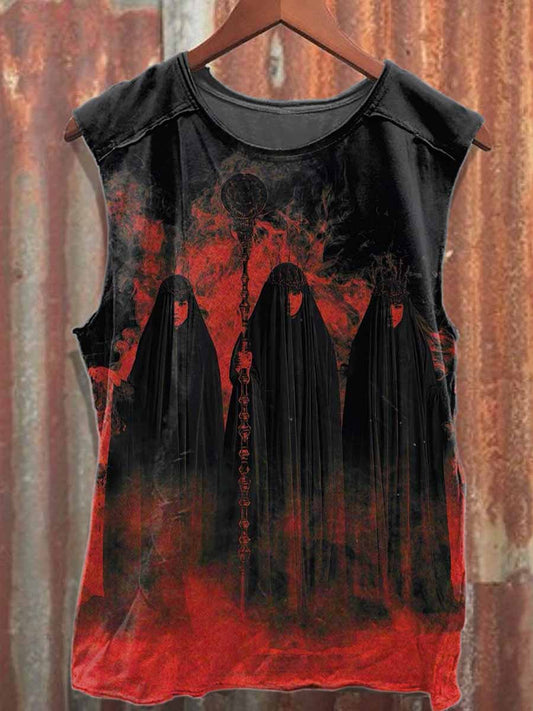 Men's Casual Printed Tank Top